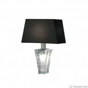 Лампа настольная Fabbian D69B03 02 черная VICKY