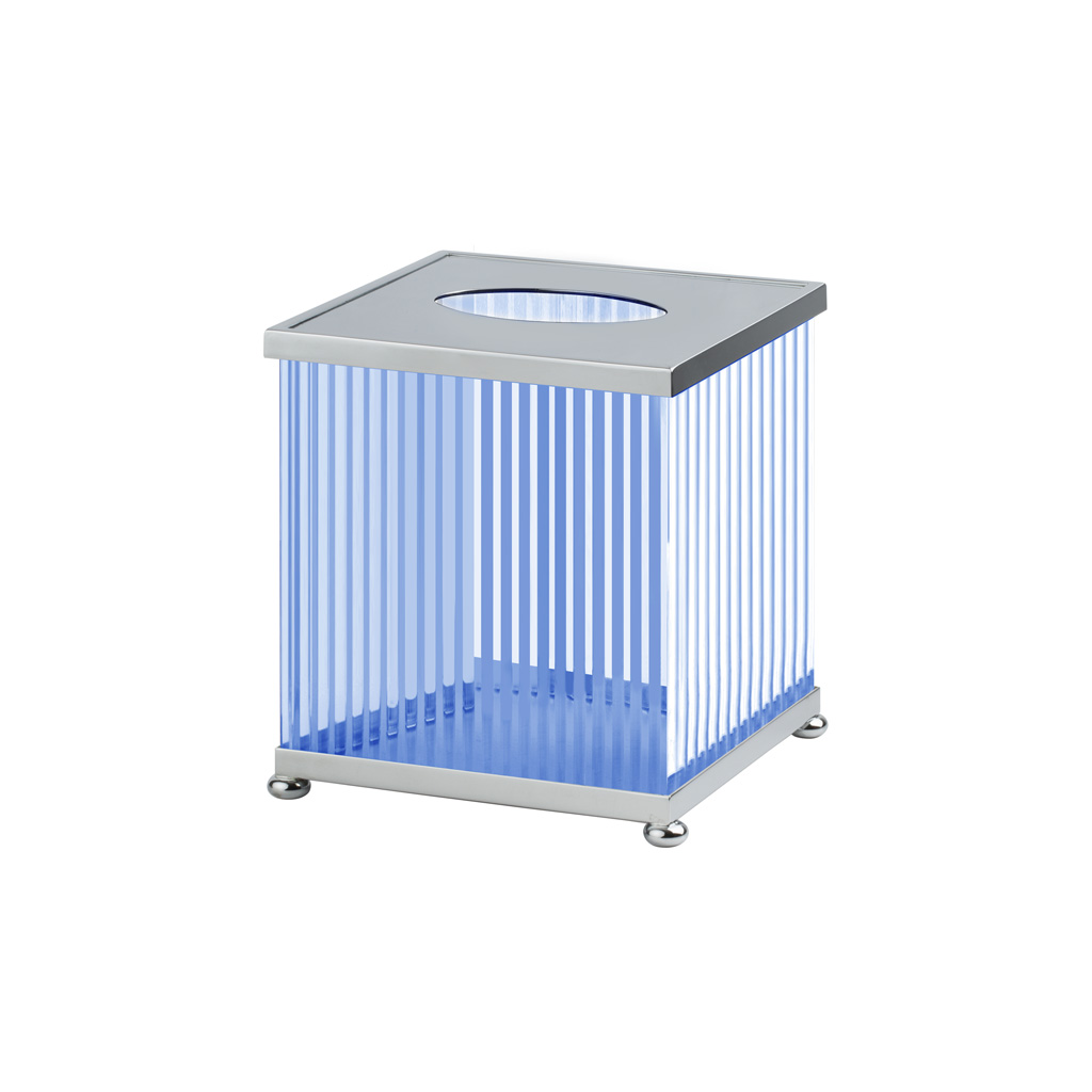 FS10P-651 FS10P-651 Коробка для салфеток квадратная ДОЗАТОРЫ ТКАНЕЙ Cristal & Bronze TISSUE DISPENSERS  - Вид №1