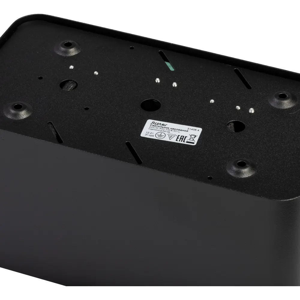 Светильник точечный накладной Ritter Arton 51408 4 2xGX10 цвет белый/черный STLM-2048322 - Вид №6