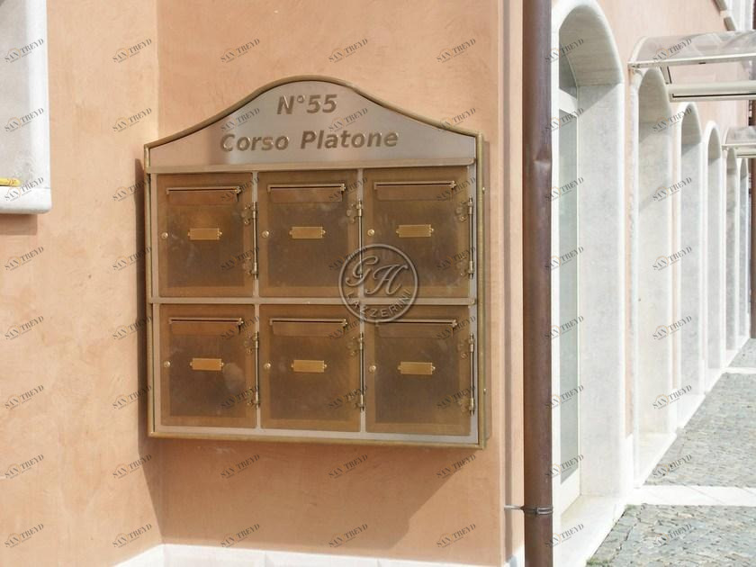 GH LAZZERINI Настенный металлический почтовый ящик sun-id-1488440