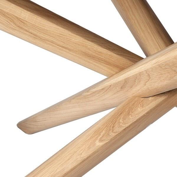 Ethnicraft Круглый журнальный столик из дуба Oak mikado 50542 - Вид №3