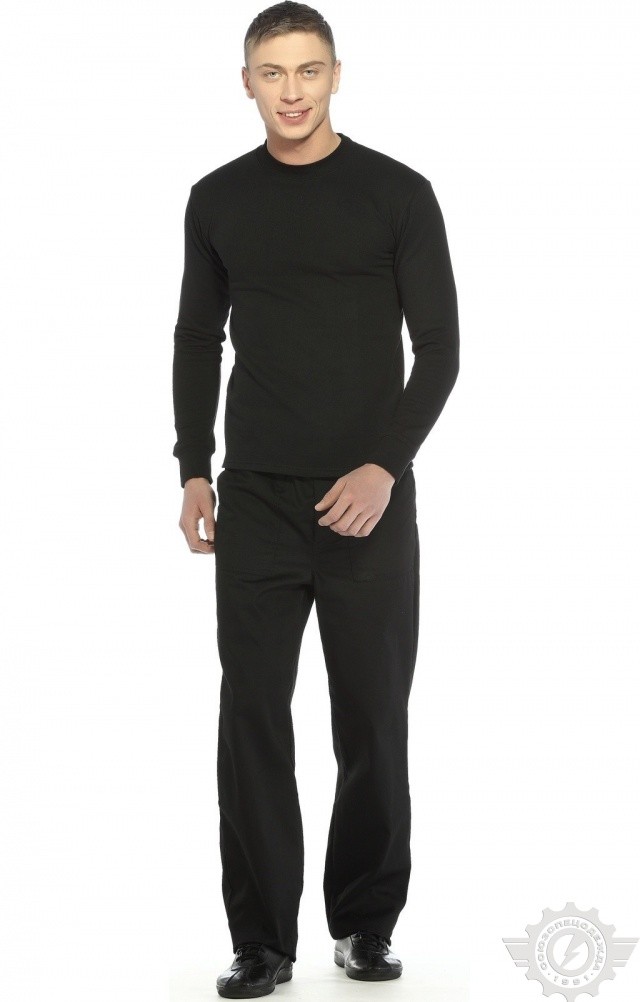 66318 Толстовка черная  Одежда для промоакций  размер M (96) Спецодежда  - Вид №4