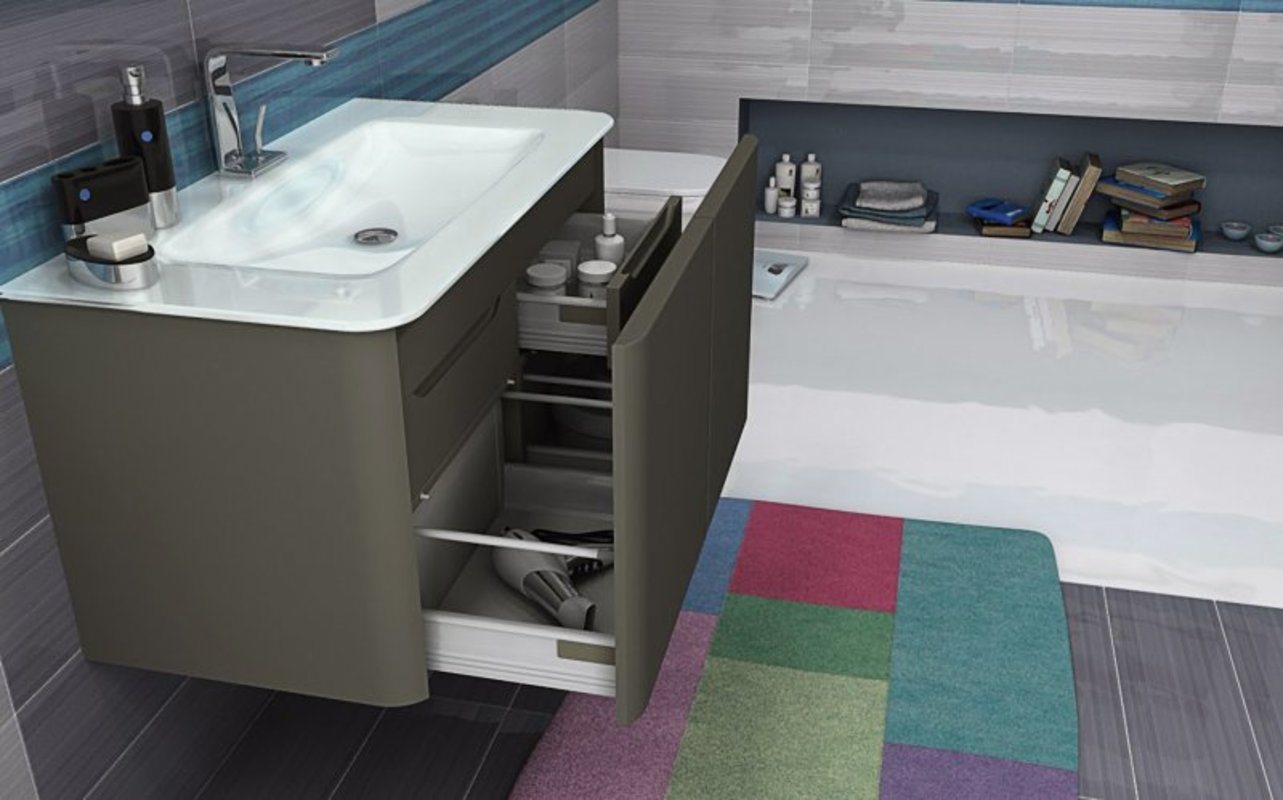 Мебель для ванной CEZARES LIVERPOOL 54647 Grigio Talpa Opaco - Вид №1