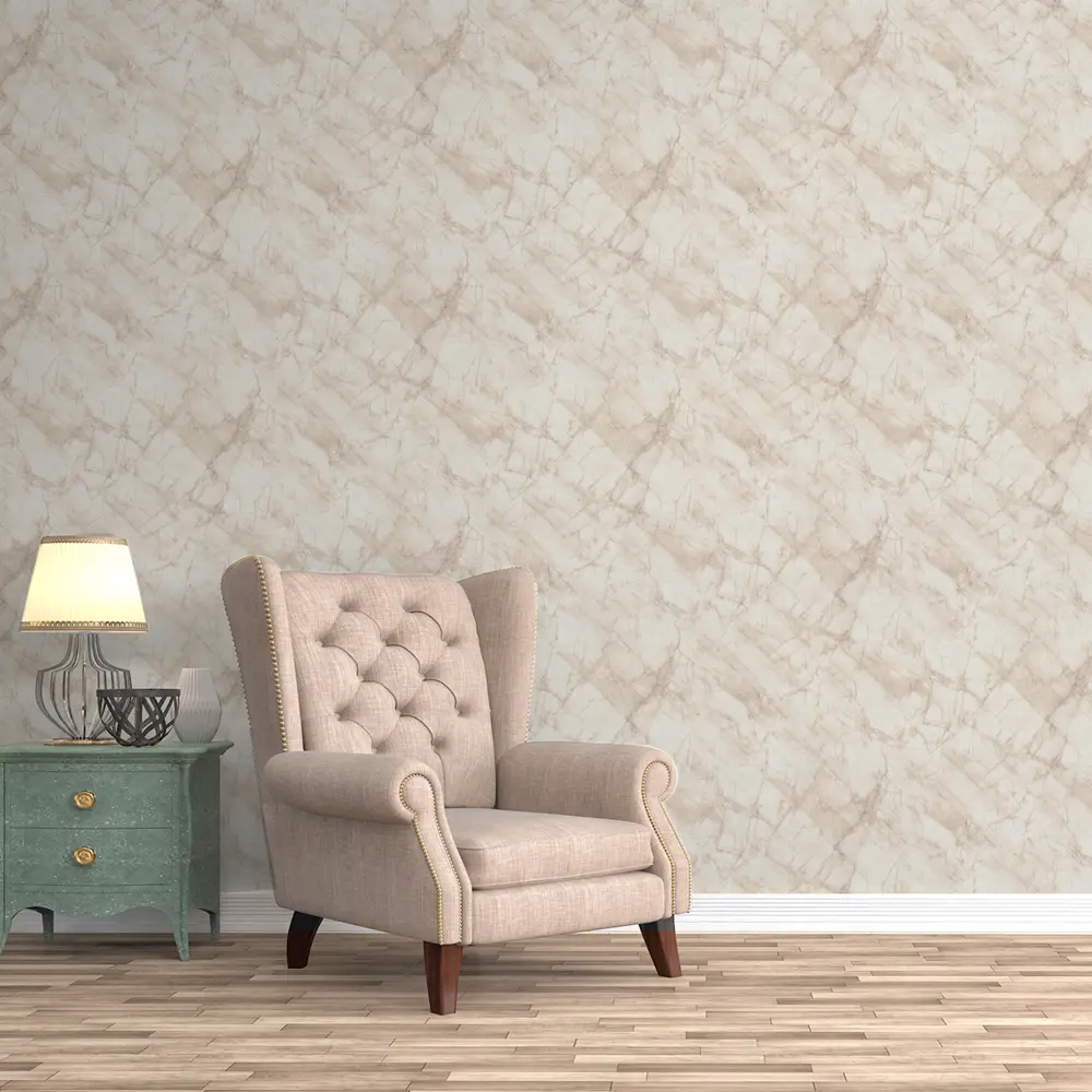 Обои флизелиновые Московская обойная фабрика Либре бежевый фон 1.06 м STLM-2135920 - Вид №2