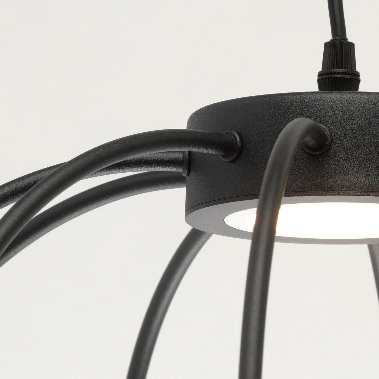 Подвесной светильник черный "Стелла" De Markt 412010701 DE MARKT СТЕЛЛА 00-3890273 Черный - Вид №2