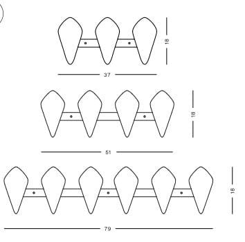 Металлическая настенная вешалка Made Design ECO 4 ARCH-00025625 - Вид №3