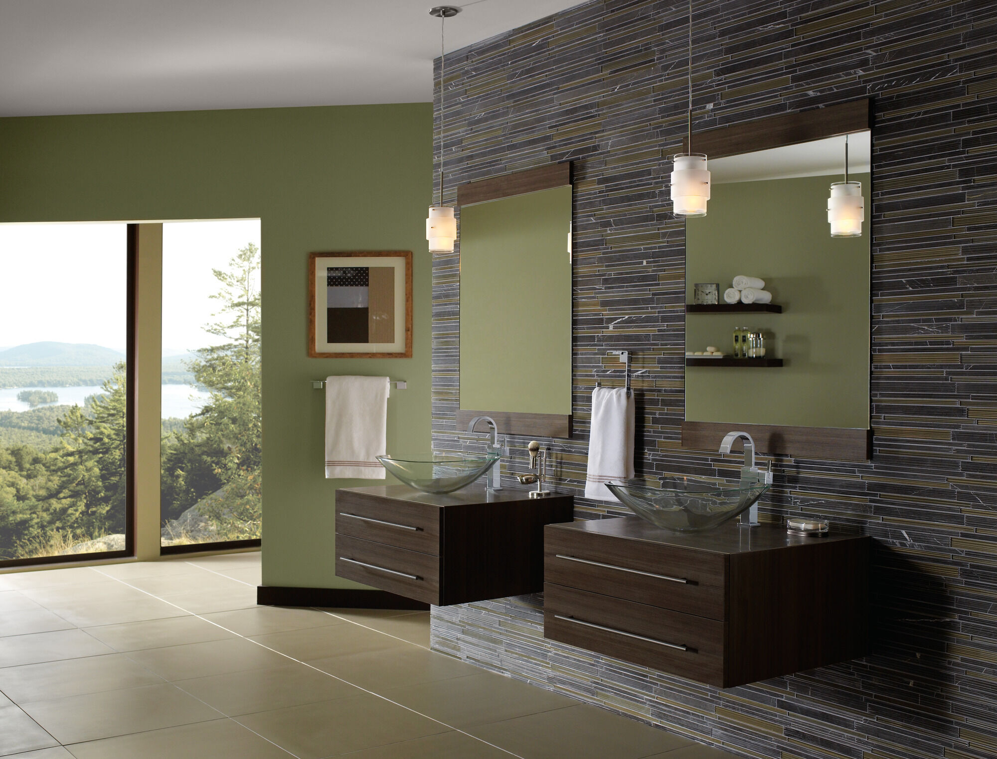 753LF-CZ Смеситель для ванной комнаты с одной ручкой Delta Faucet Vero Шампанское бронза - Вид №4