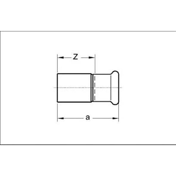 1242438976 SANHA 24243 SANHA-Therm переходник редукц.ВПр-НПр 88,9ax76,1 мм  - Вид №1