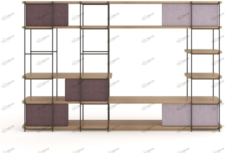 Momocca Модульный книжный шкаф с подставкой под телевизор Julia Jm05