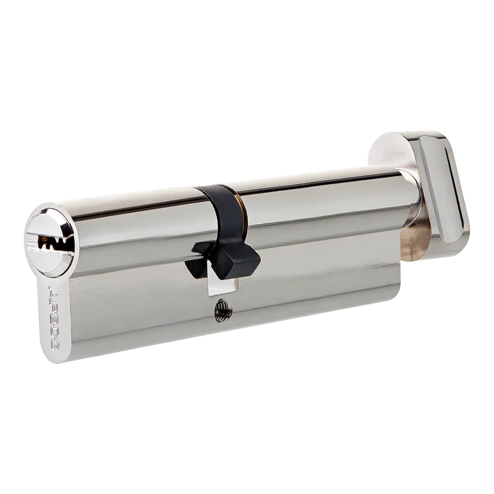 Цилиндр Apecs SM-100(40/60C)-C-NI, 40x60 мм, ключ/вертушка, цвет никель ЦИЛИНДР APECSSM-100(40/60C)-C-NI КЛ-ВЕРТ STLM-2052638
