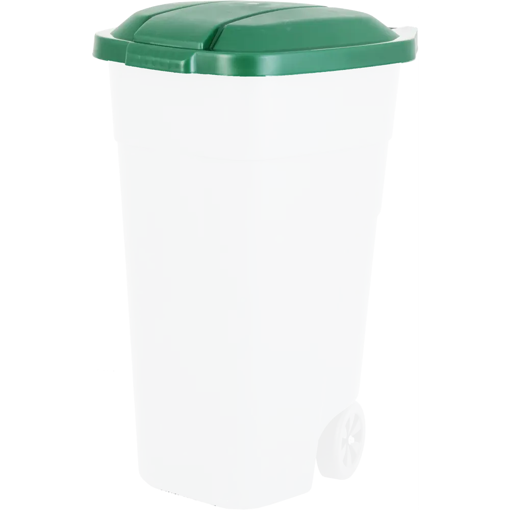 Крышка контейнера для раздельного сбора мусора Plast Team цвет зелёный STLM-2201307