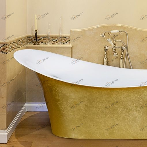 Ванна акриловая отдельностоящая Treasure Gold Lagard TIFFANY lgd-tf-tg