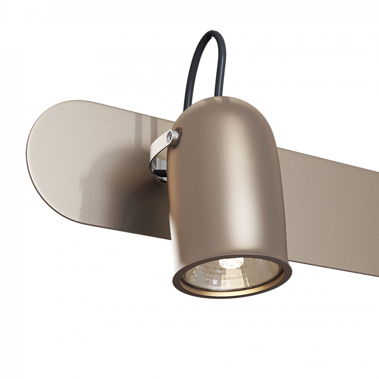 Светодиодный спот настенный никелевый Technical Alcor 02-N TECHNICAL CEILING & WALL, ЭЛИТНЫЕ 00-3957518 Никель  - Вид №2