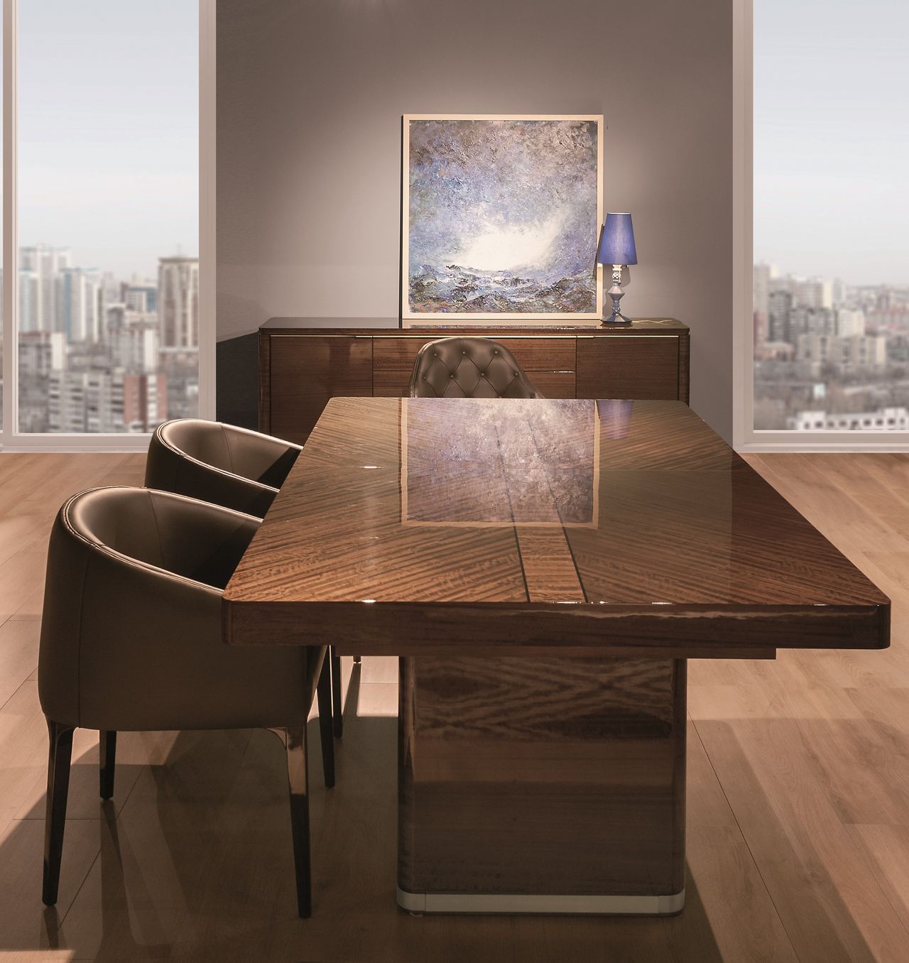 Деревянный прямоугольный фиксированный стол Hurtado Evolution ARCH-00114098 - Вид №1