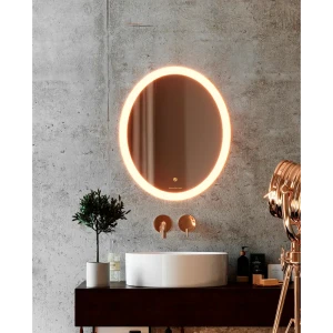 Зеркало для ванной Omega Glass Тип 4 SD364 с подсветкой 50x60 см овальное