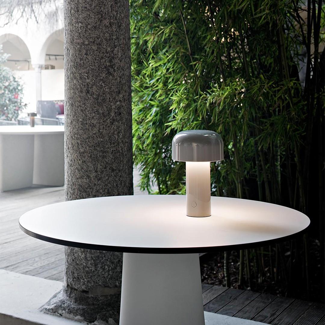 Flos F1060026 Bellhop коричневая лампа настольная с аккумулятором 116166 - Вид №8