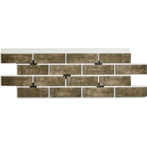 Термопанель рядовая Мосстрой-31 Brick Wall натурал 118x41x5 см