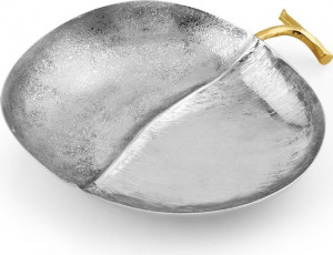 10650244 Michael Aram Чаша-лист Michael Aram Морской виноград. Сады Лоди 21см, сталь нержавеющая Сталь нержавеющая