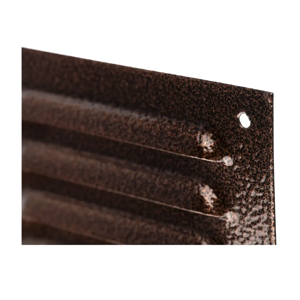 Вентиляционная решетка ORE коричневая металлическая 125х125 мм 84653730 STLM-0053242 - Вид №3