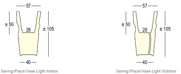 Plust Светящаяся ваза из полиэтилена Ssv sun-id-1400465 - Вид №2