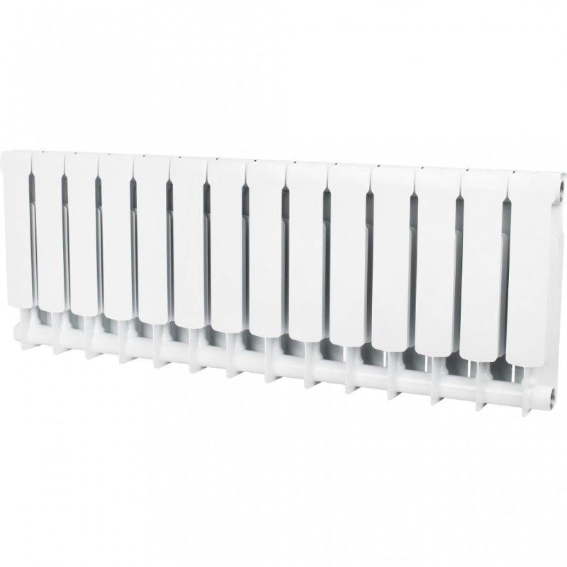 Радиатор STOUT Space 14 секций биметаллический секционный, высота 350мм SRB0310035014 - Вид №1