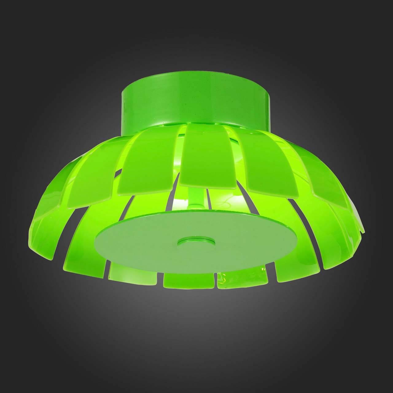 Потолочный светодиодный светильник ST Luce SL559.803.01 ST LUCE SL559 073901 Зеленый  - Вид №2
