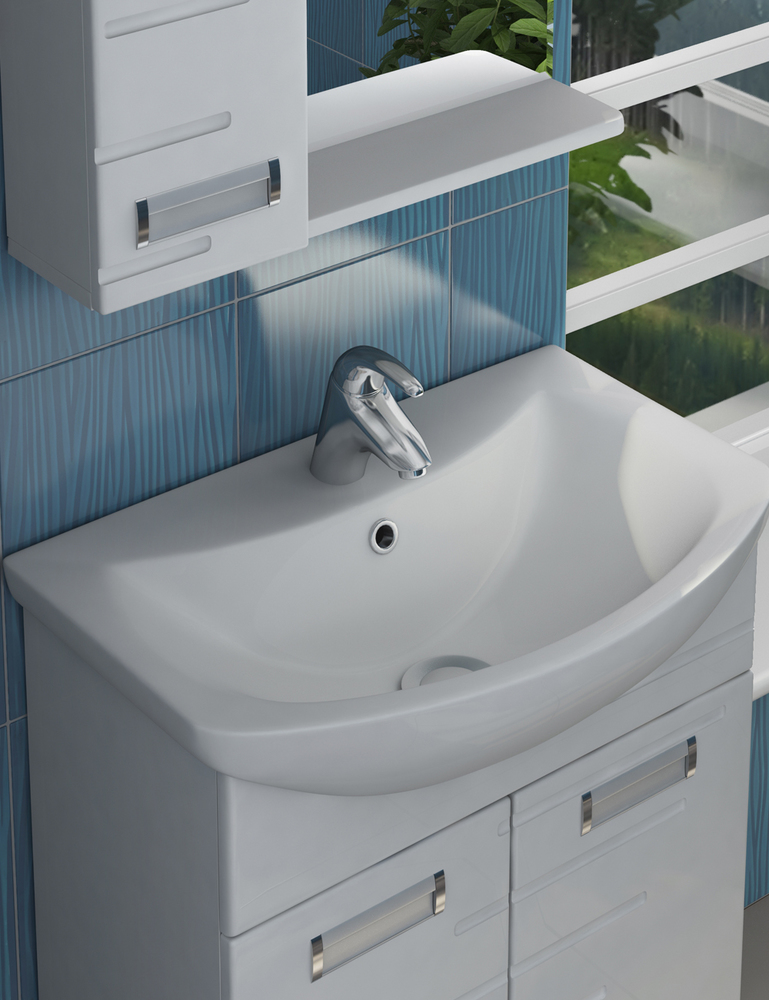 Тумба Diana 600 (Балтика)610⨉460⨉830 мм белый Santreyd sun-id-665378 - Вид №2