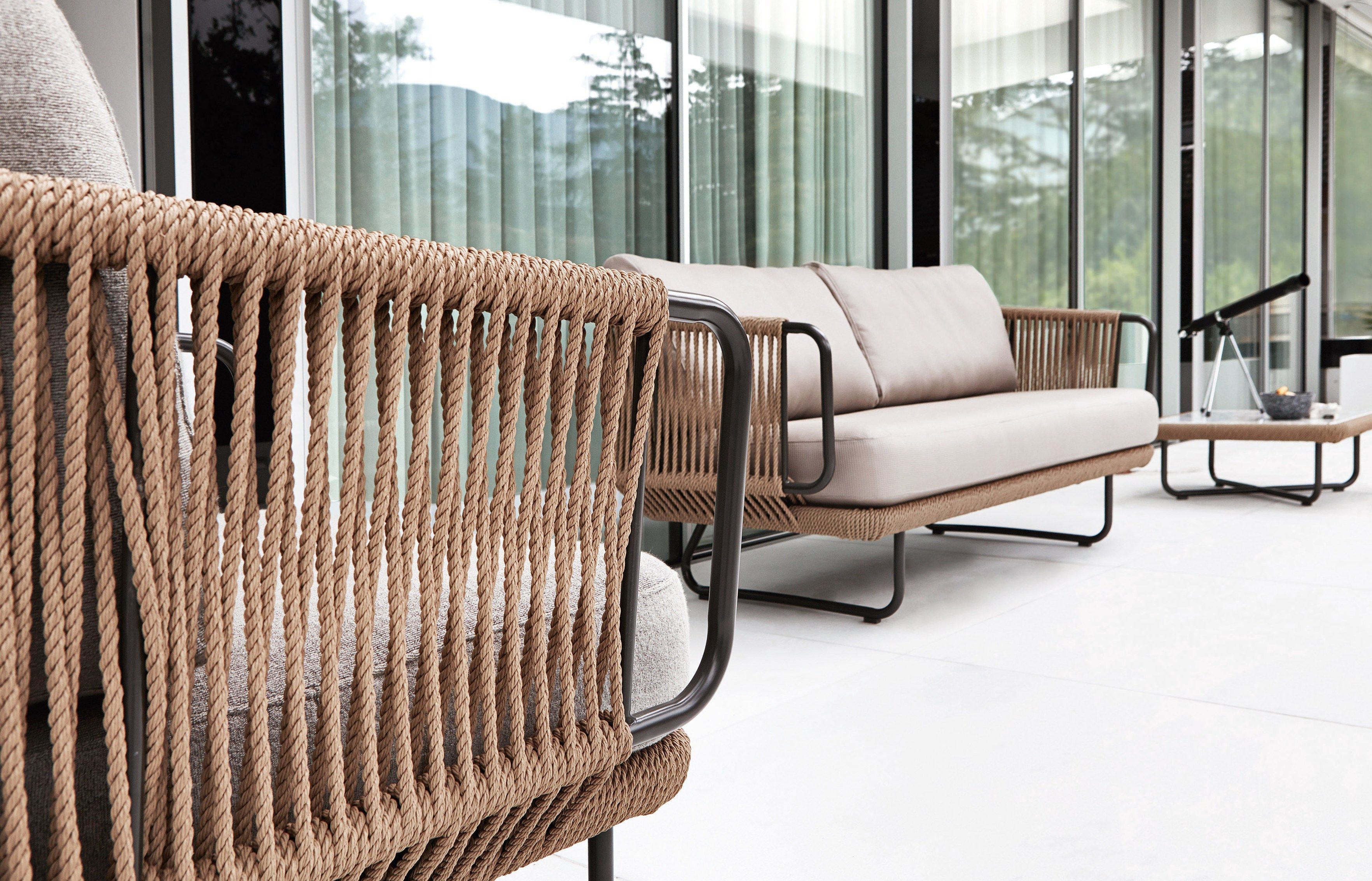 Диван из синтетического волокна с Витой веревкой Varaschin Вавилон ARCH-00069830 - Вид №10