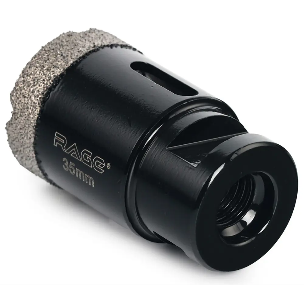 Алмазная коронка RAGE 35 мм для керамогранита и керамики 87692477 STLM-0075102 - Вид №4