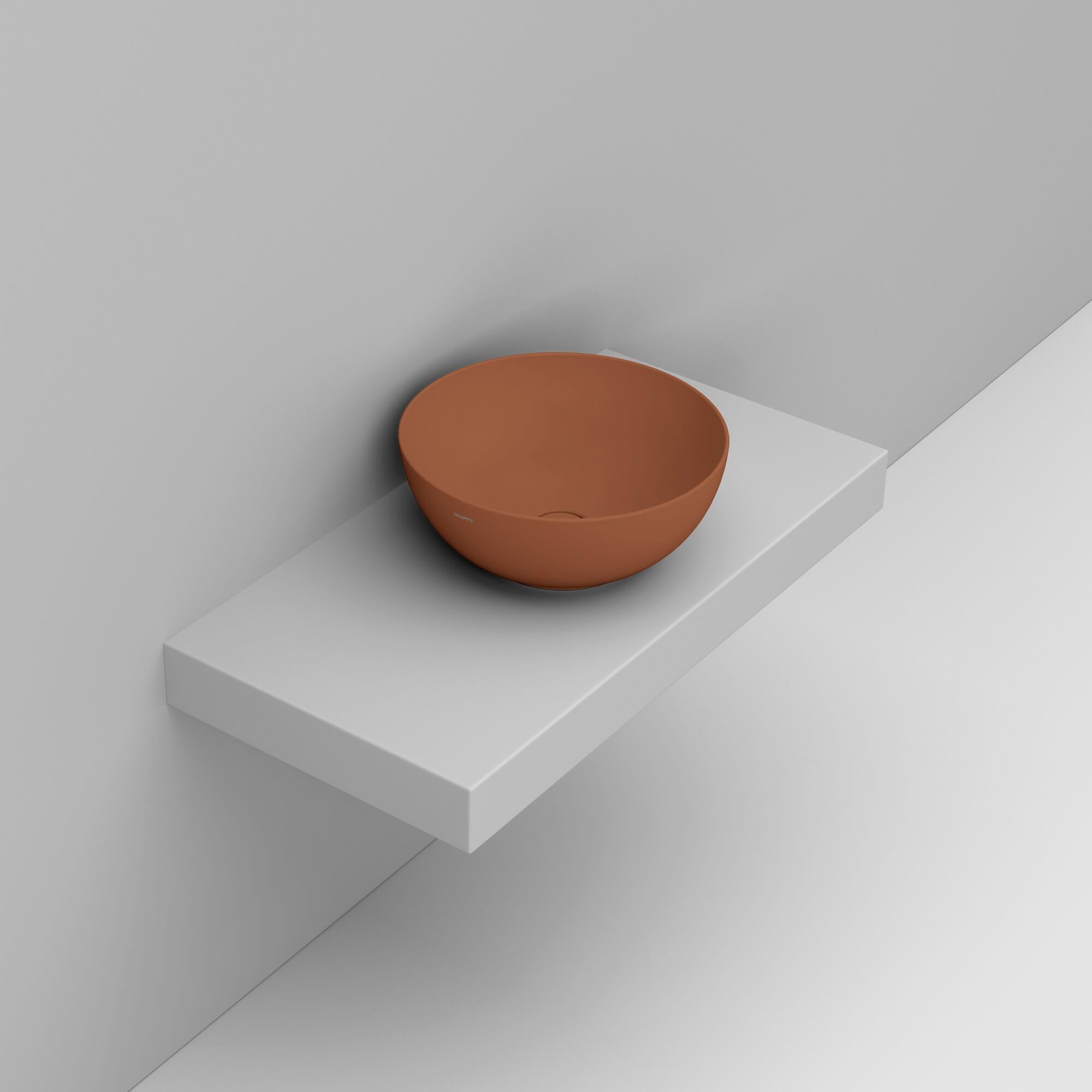 Керамическая столешница круглый умывальник Ceramica Dolomite Noemi ARCH-00097767 - Вид №11