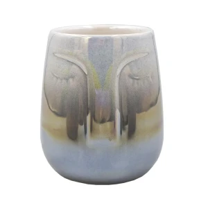 Стакан для зубных щеток Bath Plus Belle W-CE2574AA-TB, керамика, цвет светло-серый 88378710 STLM-2208065
