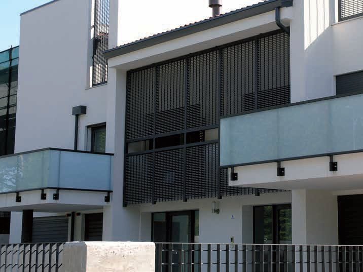 Стальной экран ограждения GRIDIRON Frangisole и Экран ARCH-00068127 - Вид №1