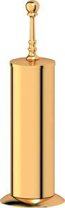 STI 230 Туалетный ерш с крышкой напольный 3SC STILMAR GOLD