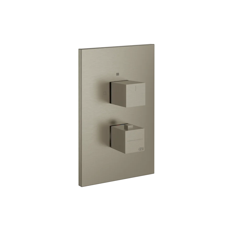 Смеситель для душа 20184 149 Gessi Rettangolo k МАТОВЫЙ НИКЕЛЬ FINOX 20184149