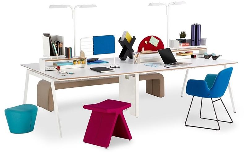 B&T Design Несколько рабочих станций в мдф для открытого пространства sun-id-1437608 - Вид №7