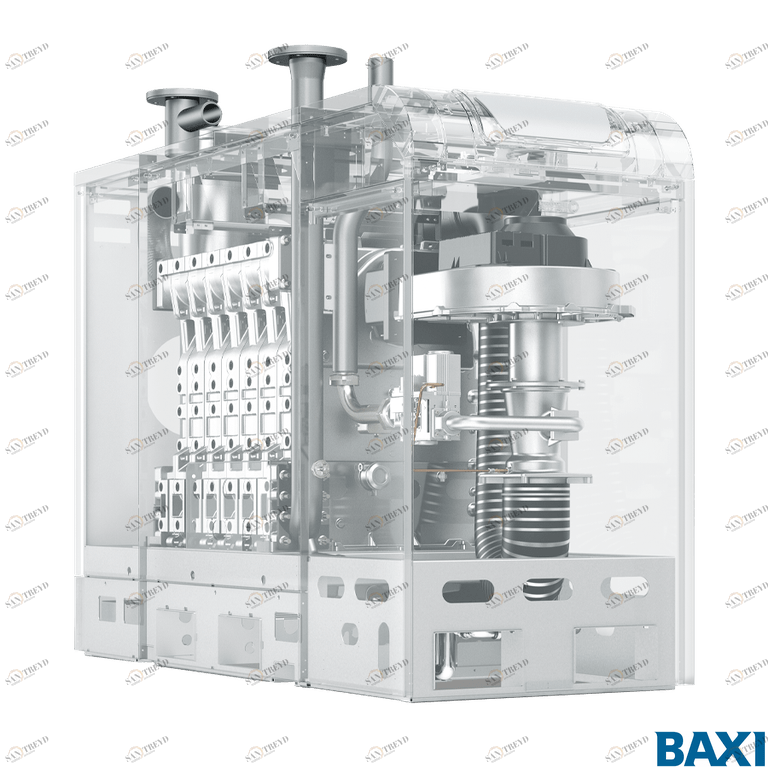 7702602 Напольный газовый конденсационный котел увеличенной мощности BAXI POWER HT 1.230 BAXI 