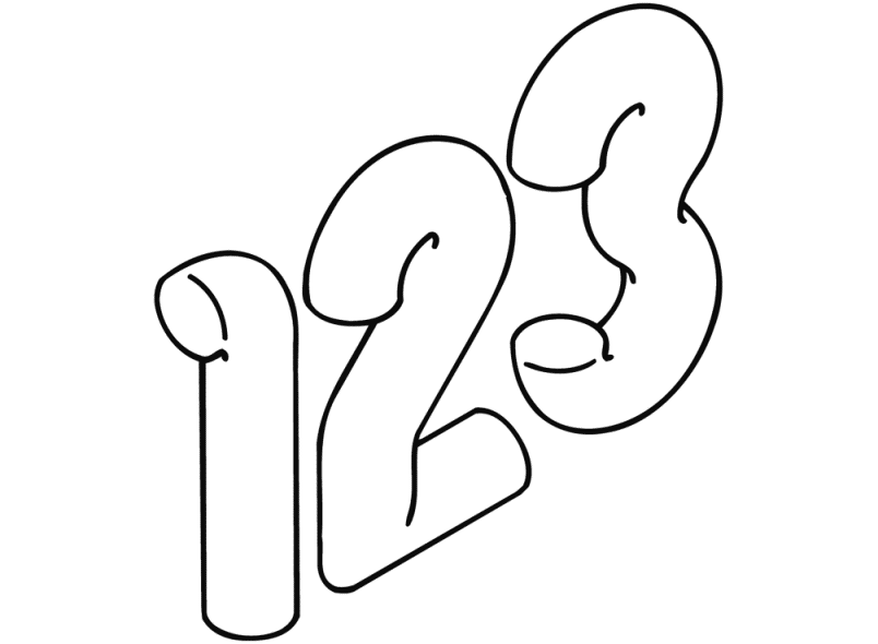 702.165.4 номера домов HEWI Türzubehör  - Вид №4