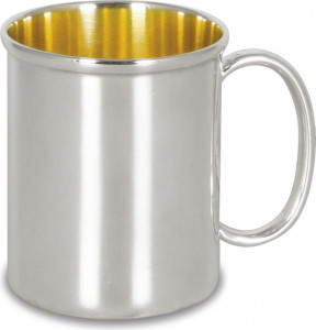 10666684 Русские самоцветы Кружка Русские самоцветы, серебро 925 Серебро 925