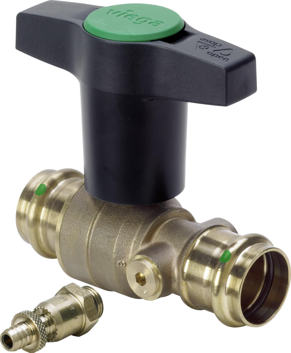 Viega Шаровой кран Easytop 2275.3 (746742) 746 742