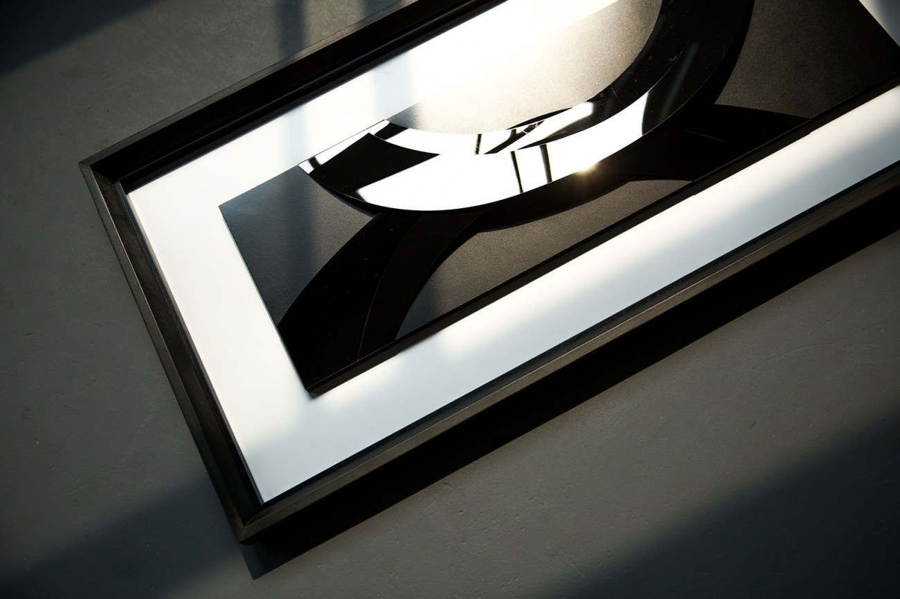 Панно-картина на стену black rainbow EVENHOME  192754 Белый;черный  - Вид №3