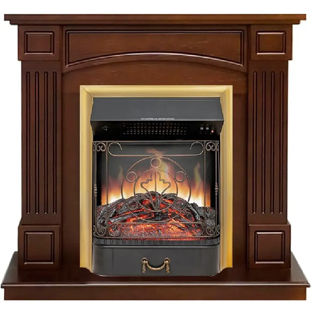 Каминокомплект Royal Flame Boston STD Majestic FX Brass 1.5 кВт 89396841 STLM-2030996 