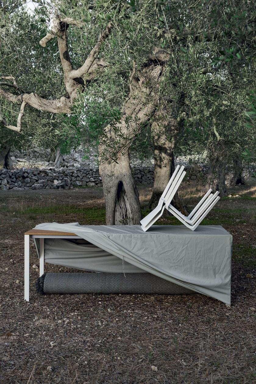 Kristalia Прямоугольный садовый стол из тика Be-easy slatted sun-id-1354770 - Вид №1