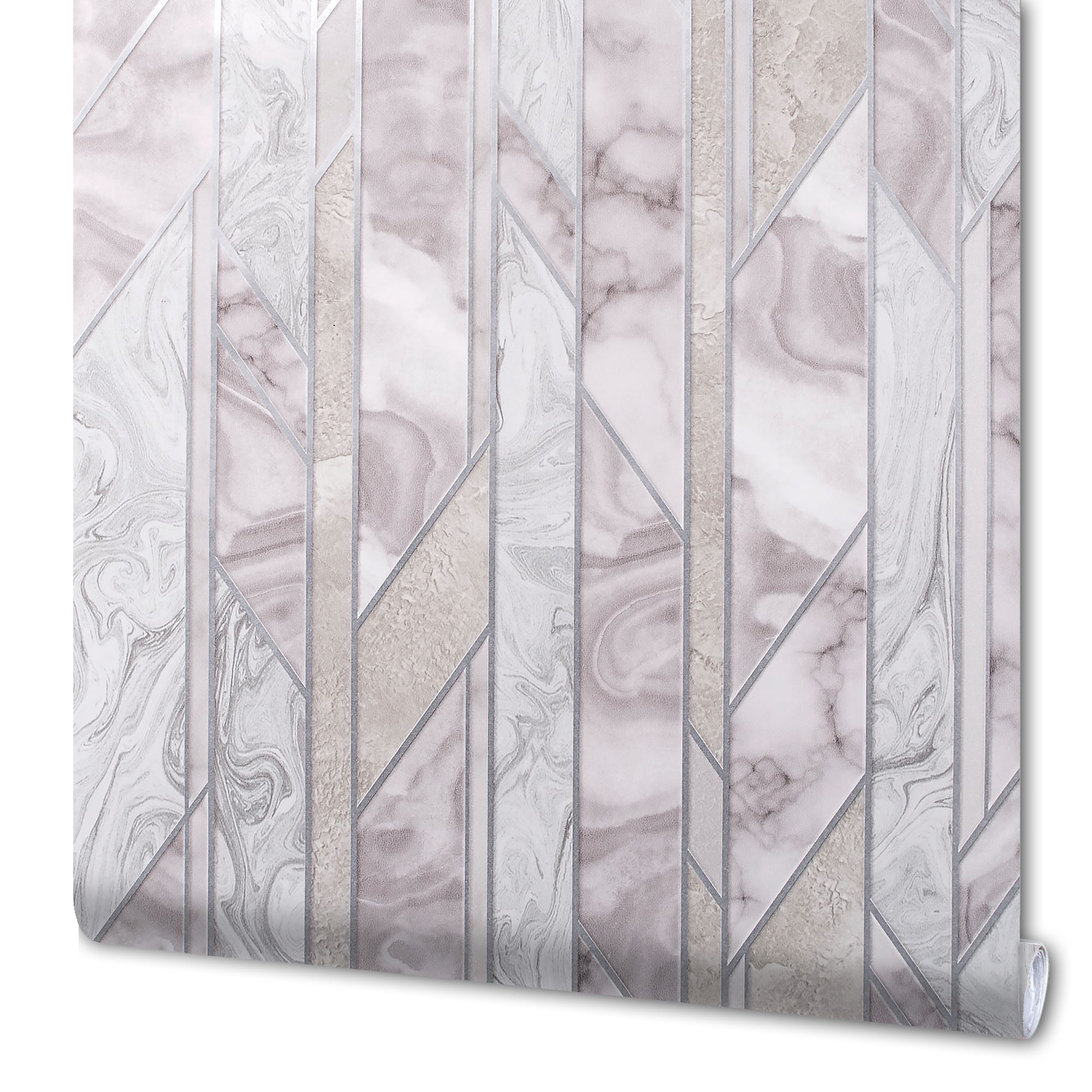 82938307 Обои бумажные серые 0.53 м 9089-21 Топаз Santreyd 