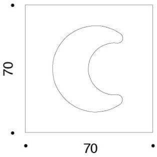 Danese Milano Трафаретная печать на бумаге Sei simboli sinsemantici Dedz11/wl  - Вид №1