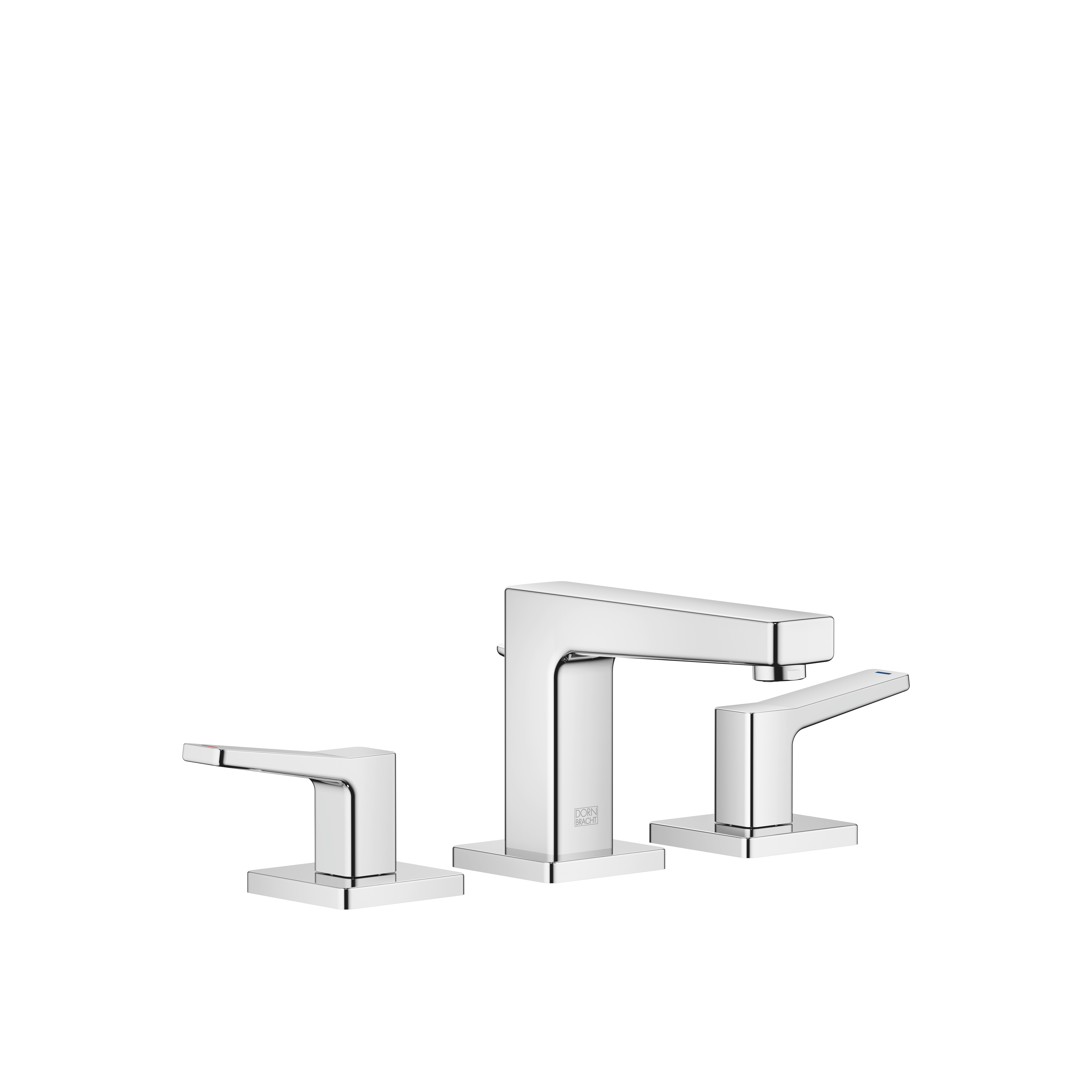 ДОРНБРАХТ ЯРРЕ Смеситель для раковины на три отверстия со сливным клапаном - Хром DornBracht YARRE 20713832-00