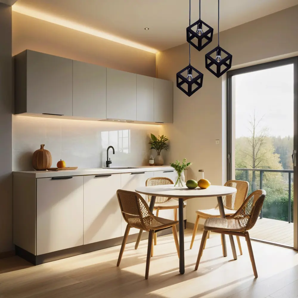 Люстра РОССВЕТ Лаватера - элегантное черное освещение для современного интерьера 89426683 STLM-1572041 - Вид №8