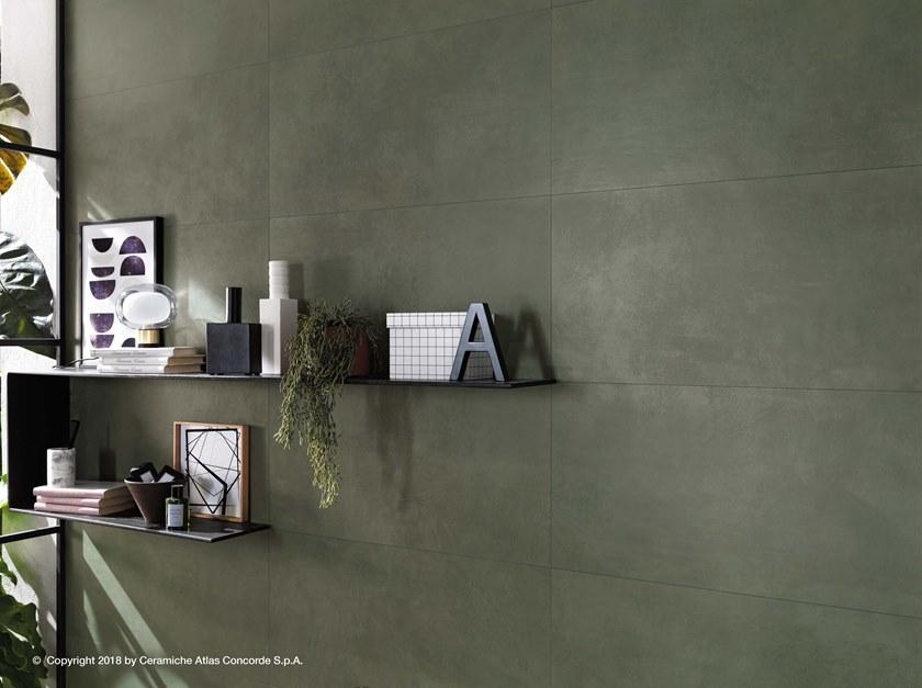 Atlas Concorde Белая плитка для стен с эффектом бетона Boost sun-id-1428030 - Вид №1