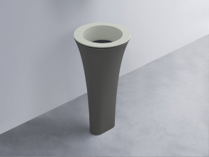 AMLA45-PM+AMPILT-BA+AMCOLT-CM Раковина Amedeo Tondo отдельностоящая cielo Enjoy + Amedeo