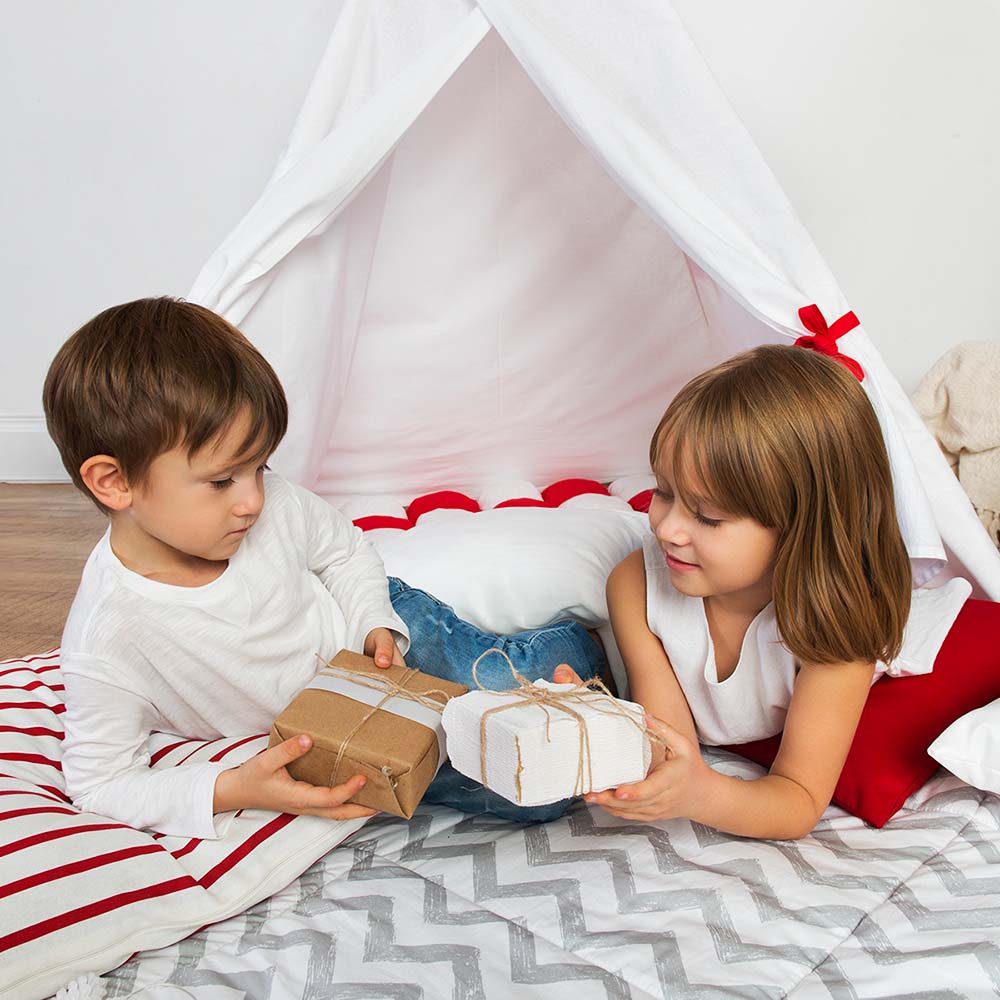 Вигвам для детей Simple Red VAMVIGVAM SIMPLE RED 281526 Белый;красный Santreyd  - Вид №4