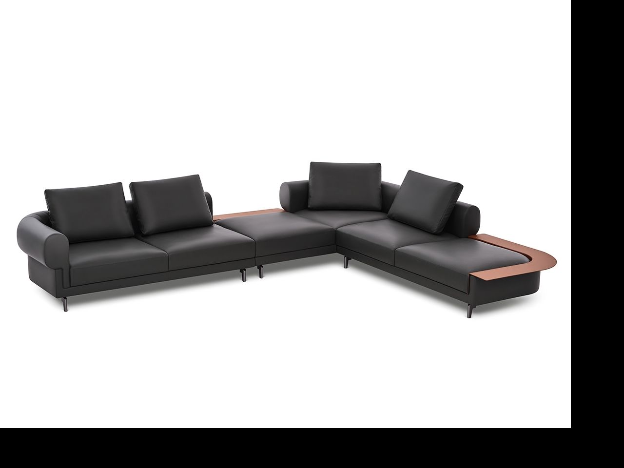 Кожаный модульный диван HC28 maison CARTER ARCH-00144046 - Вид №1